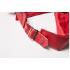 Best selling adult red black leather corset m1982