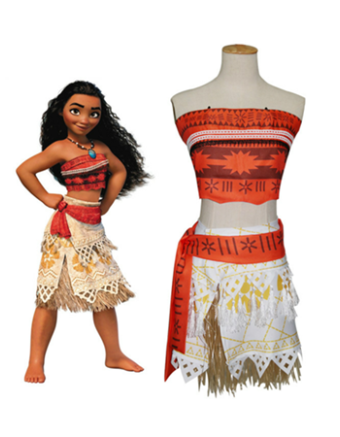 Moana Cosplay Kids Costume M40455