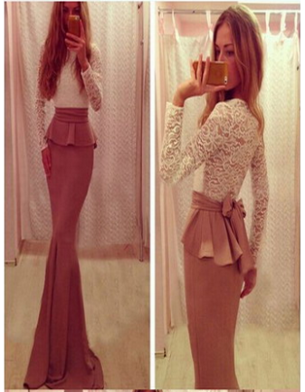 Fashion Design Long Adult Maxi Dress M2303a