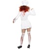 White Bloody Scary Nurse Halloween Costume M40500