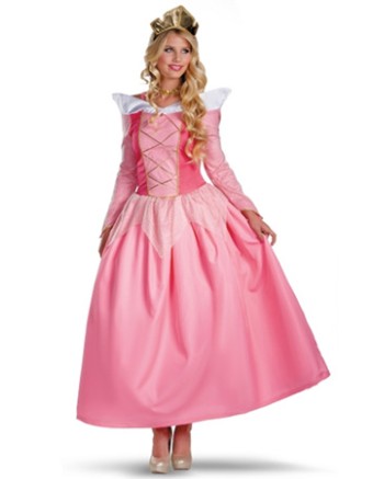 Fancy Women Pink Sleeping Beauty Princess Costume M40137