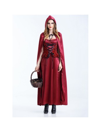 New Halloween Little Red Riding Hood Cosplay Costumes M40470