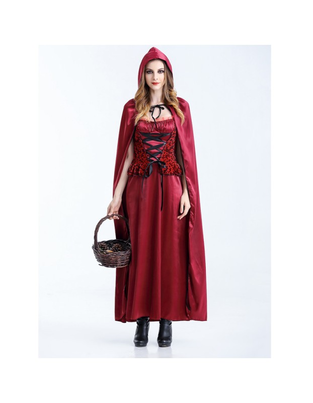 New Halloween Little Red Riding Hood Cosplay Costumes M40470