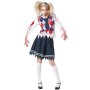 Bloody Zombie School Girls Costume M40241