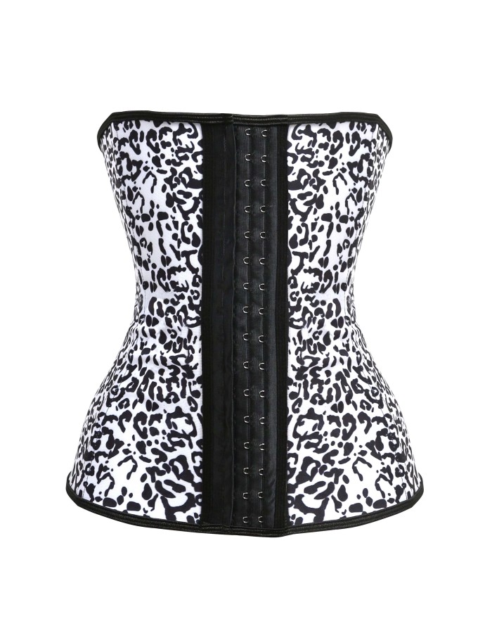 Sexy women black latex corsets M1303M