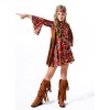 Halloween Carnival Children's Concert Hippie Rock Girl Costumes YM5607