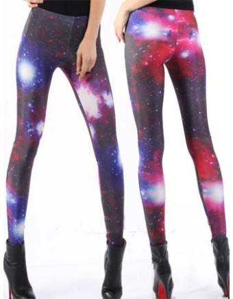 Ladies Stylish Galaxy Leggings 311