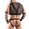 Men Sexy Fishnet Hollow Out Club Outfit Bar Role Temptation Play Fun Uniform N811