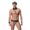 Camouflage Costume Four-Piece Role Play Uniform Mens Lingerie 20197