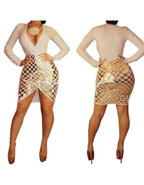 Long Sleeves Badycon Dress M30083