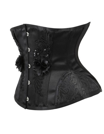 Steampunk Lace Up Steel Boned Short Torso Underbust Hourglass Curve Corset WK2150