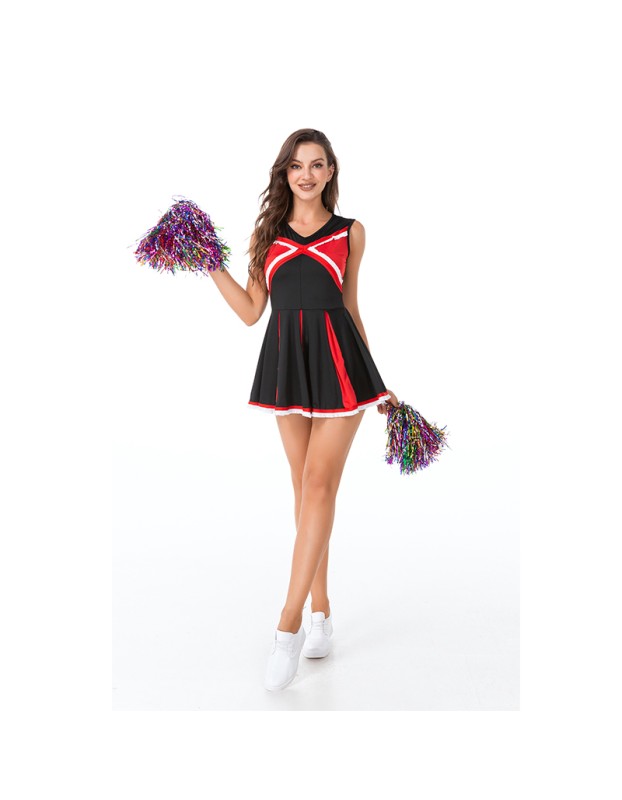 Aerobics Sexy Cheerleading Practice Wear Mini Sports Skirt Costume MS4887