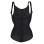 Air Hole Breathable Body Shapewear Women Sexy Black Vest Corset M1391