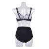 Women Sexy Polka Dot Two Piece Swimsuit Plus Size HF42