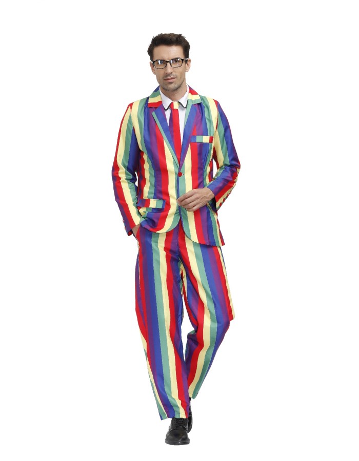 Men Vintage 4 Pieces Set Prom Party Suit M40704