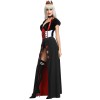 Poker Red Queen Of Hearts Costume m40684