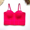 Sports Bra Mesh Yarn Underwire Fishbone Suspender Breathable Underwear KN8594