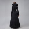 Halloween Evil Demon Court Queen Vampire Stage Costume Cosplay Dress YM8728