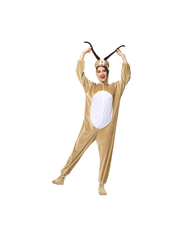 Halloween Adult Animal Costume Bear Doll Goat Cosplay Stage Costume SL3403