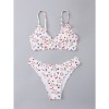 Floral Print Latest Fashion Sexy Ladies Bikini Plus Size Sswimsuits A2212