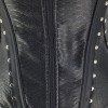Faux Leather Sexy Fish Scale Printed Steampunk Corset Vest m1429