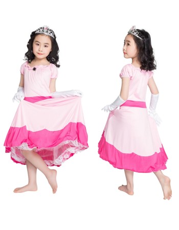 Children Cosplay Pink Princess Costume M40642