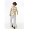 Men Cosplay Casual Dance Sequin Suit Costume Halloween Hip Hop Costume MS1732