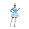 Princess Cosplay Aisha Dress Frozen Long Sleeve Winter Snow Scene Costume DL2059
