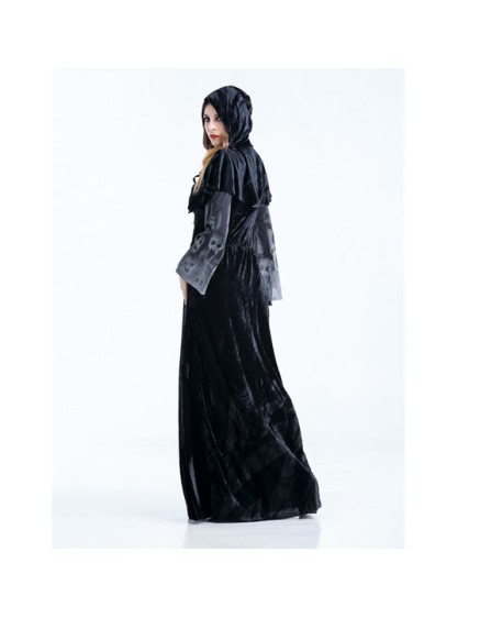 Gothic Black Cosplay Death Costumes M40477