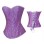 purple jacquard corset m1858