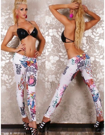 Seamless Tattoo Leggings trousers FG9019