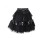 Cheap Women Leather Black Tutu Skirt Dress S027