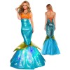 Romantic Adult Mermaid Costumes Halloween Cosplay Dress M40143