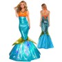Romantic Adult Mermaid Costumes Halloween Cosplay Dress M40143