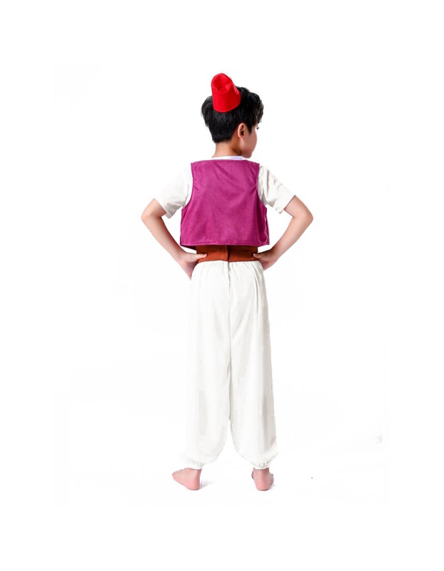 Children's Day Aladdin Magic Lamp Cosplay Aladdin Prince Costume YM5601