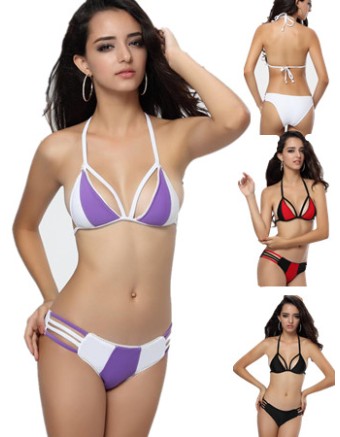 Fashion sexy black beachwear M5249