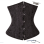 24 Steel Bone Sexy Black Jacquard Underbust M1286