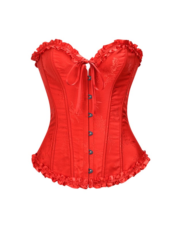 Women Sexy Corsets Bustiers Floral Burlesque Vintage Corset M26046