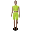 Summer Sexy Short Two Piece Set Tracksuit m8432