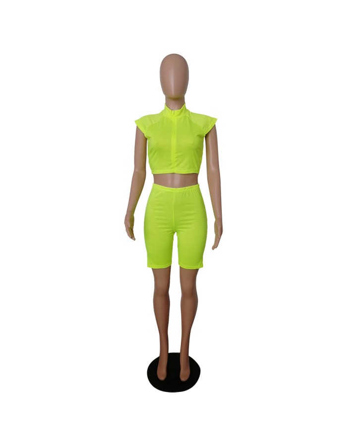 Summer Sexy Short Two Piece Set Tracksuit m8432