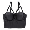 PU Leather Suspender Vest Shaping Corset Dance Party Scrub Underwear 8568