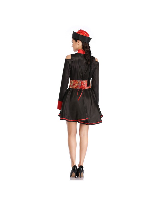Zombie Qing Dynasty Parent Halloween Cosplay Ghost Adult Children Costume SM3324