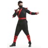 Halloween Masked Japanese Bushido Cosplay Ninja Warrior Anime Costume XY82233