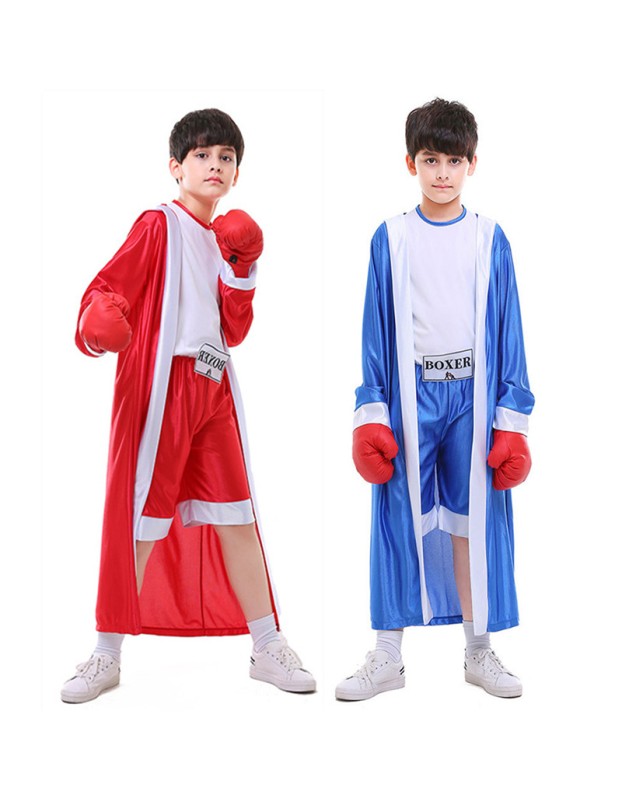 Boys Boxer Cosplay Halloween Party Clothing M40641