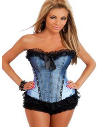 High quality women lace up corsets M1637