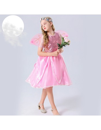 Halloween Children Costume Flower Fairy Play Costume Girl Fairy Costume YM5603