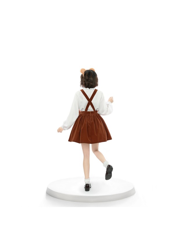 Cute Teddy Girl Cosplay Costume Anime Convention Theme Game Uniform DL2039
