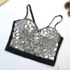 Shiny Suspender Glass Piece Stage Nail Bead Plastic Shape Gather Wipe Chest 8905
