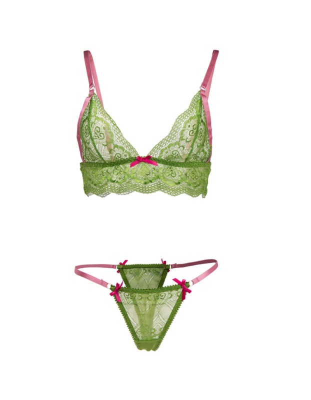 Sexy lace bra set lingerie appeal bra set M31695
