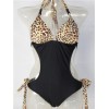 One pieces sexy leopard bikini M5327a